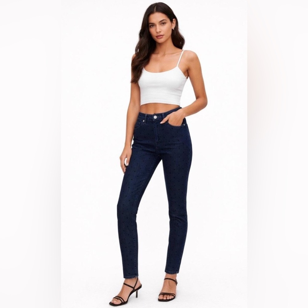 Madewell Jeans 9” Mid-Rise Skinny Dark Wash Denim Size 27